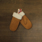 Universal Thread Womens Cozy Alpine Faux Suede and Fur Mittens Light Brown