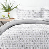 ienjoy Home Moonlight Stars Reversible Comforter Set Gray Multi Full / Queen