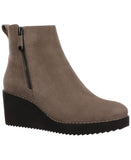 Style & Co. Womens Sayylor Dress Booties 10019630400 Taupe Microsuede Brown 9.5M