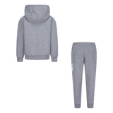 Nike Little Boys Club Fleece Sportswear Pullover Hoodie Dark Grey Heather 6