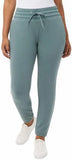 32 Degrees Cool Ladies' Soft Jogger with Two Front Pockets Robin Slate Green S