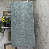 Garland Rug Rectangle Runner Area Rug Non Skid Back Seafoam Gray Green 2' x 8'
