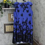 London Times Womens Plus Size Floral A-Line Sleeveless Dress 165b212c0efcf1