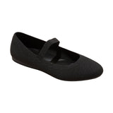 A New Day Shiloh Knit Mary Jane Ballet Flats 92261890 Black 5M