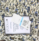 B. Darlin Juniors Floral-Print Smocked Dress T20AK46 Ivy Dust Blue Multi 5/6