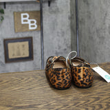 A New Day Tasmin Round-Toe Buckle Flats 94568232 Leopard Brown 9.5M