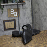 A New Day Womens London Lace Sling Back Bow Flats 94303524 Black 7.5M