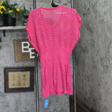 Cupshe Womens Cutout Crochet Cover Up Dress CAA07B3B014JE Pink M