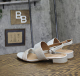 Style & Co. Womens Selbiee Slingback Dress Sandals 10019109300 Silver Gray 9.5M