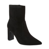 A New Day Womens Sienna Low Shaft Heeled Boots Faux Suede 94637455 Black 8M