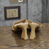 A New Day Women's Tia Mule Heels 89530591 Beige Brown 8.5M