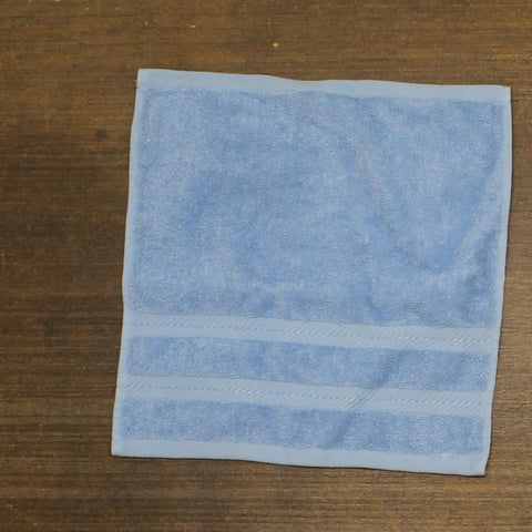 American Soft Linen 100% Turkish Cotton Washcloth Blue 13x13
