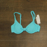 Sanctuary Swim Top Sweetheart-Neck Underwire Blue D