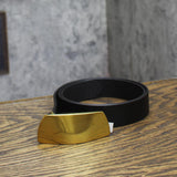 Madewell Leather Organic Hardware Belt Black See Measurements.