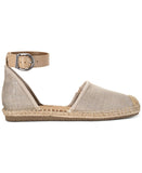 Style & Co. Womens Paminna Faux Suede Flat Sandals 10003917700 Gold Brown 10M
