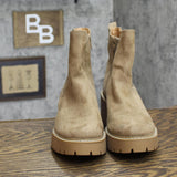 Universal Thread Crispin Chelsea Boots with Memory Foam Insole Tan Brown 7M