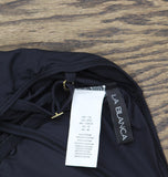 La Blanca Womens Island Goddess One-Piece Swimsuit LB0IG24 Black 14