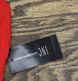 INC International Concepts Womens Rolled Sleeve T-Shirt Knit Top Red XL