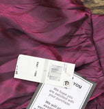 B. Darlin Juniors Corset Flutter Sleeve Fit Flare Dress K43AU17 Berry 0