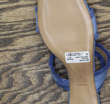 Schutz Womens Heeled Sandals Amely Azul / Summer Jeans Blue 9B