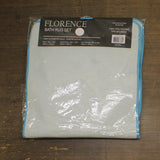 Popular 3-Piece Florence Bathroom Bath Rug Set 86459351 Turquoise Blue One Size