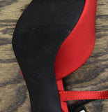 A New Day Rosemary Heels with Memory Foam Insole 94646856 Red 7.5M