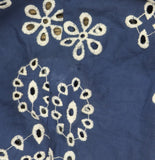 Shoshanna Embroidered Chambray Cover-Up Maxi Dress Chambray Blue / White M