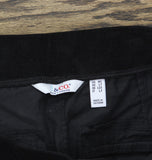 Denim & Co. Tall Stretch Velvet Straight Leg Pull On Pants A662789 Black M Tall