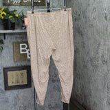 State of Day Womens Knit Printed Jogger Pants Soft Leopard Brown 2XL