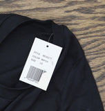 With Jules Big Girls Lettuce-Edge T-Shirt Black / Fuschia L (12/14)