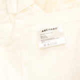 Archaeo Washed Cotton Twist Tab Single Curtain Panel White 52x95