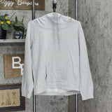 Gap Body Womens Cowl Neck Terry Neck Pullover Sweatshirt 1667a10aaa818e Gray M