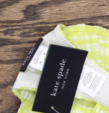 Kate Spade Womens Check Underwire Bikini Swim Top Nappa Cabbage Green Multi M