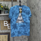 Def Leppard Men's Crew Neck Graphic Band Printed Short Sleeve Tee 14196-Def