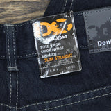 Denim Culture Mens Slim Straight Leg Jeans 167057db53177a Dark Blue 34x32