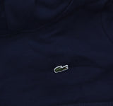 Lacoste Big Boys Core Fleece Pullover Hoodie 947028L Navy Blue 7