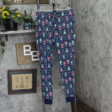 Holiday Lane Womens Nutcracker Christmas Cotton Pajama Pants Navy Blue M