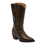 Universal Thread Reed Western Block Heel Boots 94822710 Weather Brown 10M