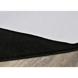 Garland Rug Gramercy 4 Piece Washable Bathroom Rug Set Black Standard