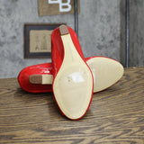 Bandolino Womens Open Toe Wedge Heels 1673fe37e39e9d Red 6M