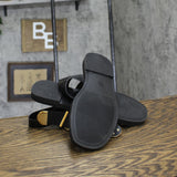 Universal Thread Womens Mira Double Buckle Flat Sandals Black Multi 9.5M