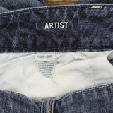American Eagle Womens Artist Stretch Bootcut Jeans Dark Blue 4 Short