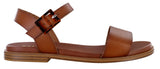 MIA Womens Peyton Round Toe Sandals MH2715 Cognac Brown 10M
