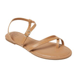A New Day Womens Alexandra Ankle Strap Sandals 94944150 Sand Brown 10M