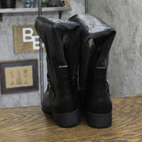 Sun + Stone Womens Anyaa Over the Knee Dress Boots 10017856500 Black Smooth 7M