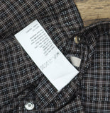 Carrer Beck Snap Front Western Shirt 10003212SNAPSHIR Brown Multi M