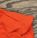 Bar III Womens Crepe Ruched Sleeve Open Front Blazer Burnt Orange S