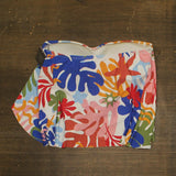 Vince Camuto Womens Halter Cross Strap Tropical Tankini V1S789 Blue Multi M