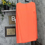 Lauren Ralph Lauren Sleeveless Lined Sheath Dress with Cape Coral Orange 4