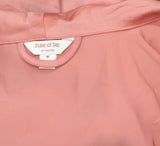 State Of Day State of Day Womens Belted Shawl-Collar Robe Sea Coral Pink M